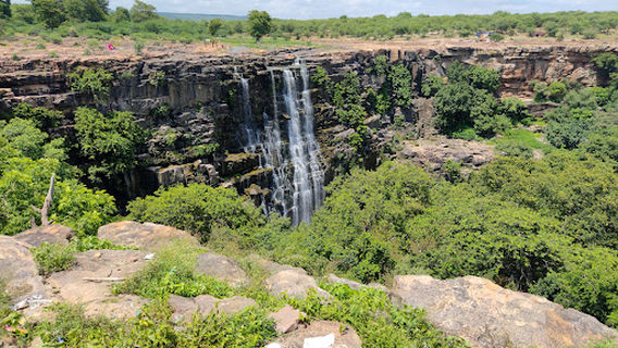 Bhimlat Mahadev Temple & Waterfall