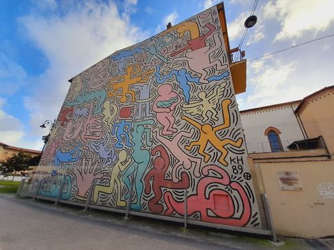 Murale di Keith Haring