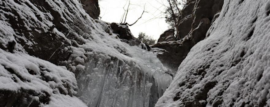 Hlbocký waterfall