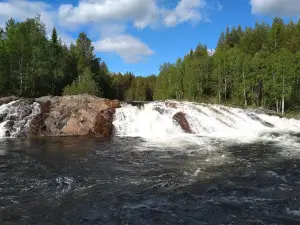 Black Padun waterfall