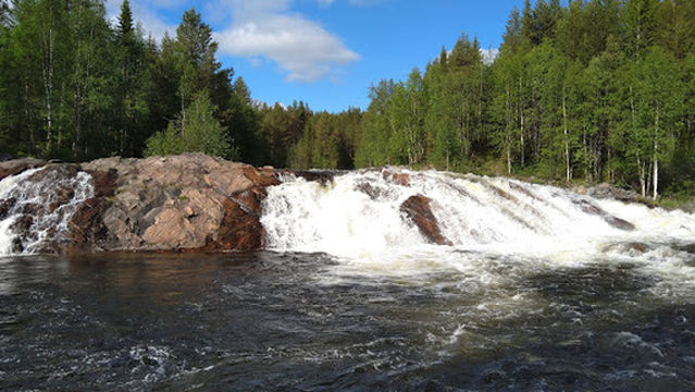 Black Padun waterfall
