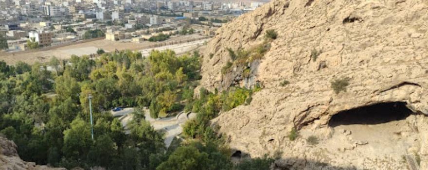 historic cave Tang-e Tikab Kazerun