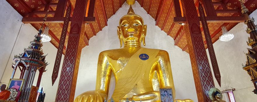 Wat Si Khom Kham, Phayao Lake Town