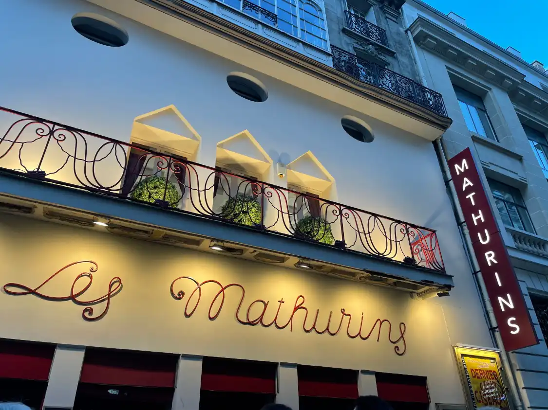 Hôtels à proximité de : Théâtre des Mathurins