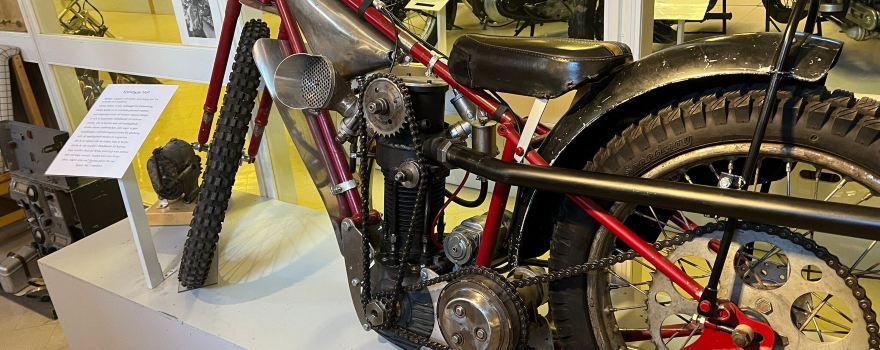 Eds MC- and Motormuseum for veteran motorbikes