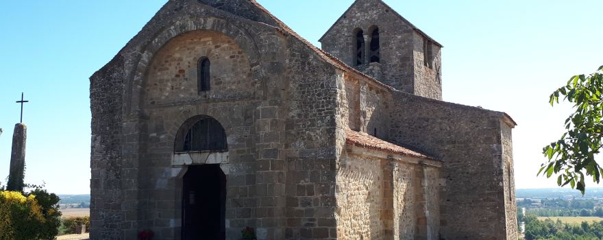 Church of Saint Laurent in Châtel-de-Neuvre (11th century)