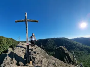 Nußstein / Ořešník (Felsenaussicht)