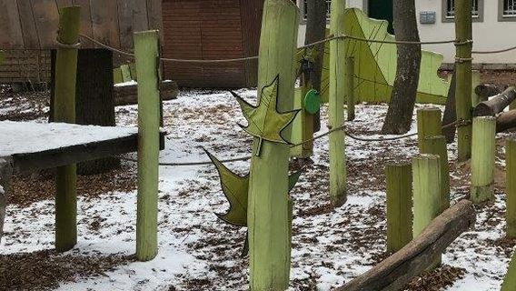 Kinderspielplatz am Schwanenteich