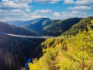 Passerelle des Gorges du Lignon