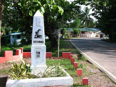 Bataan Death March Marker KM 0