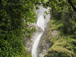 Baxia Waterfall in Yadong County