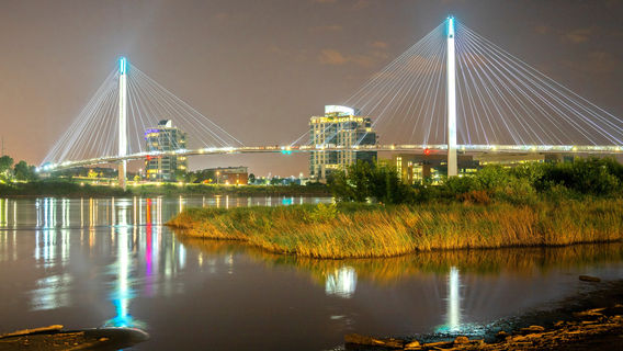 Bob Kerrey Pedestrian Bridge.