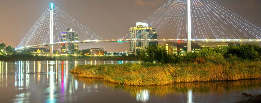 Bob Kerrey Pedestrian Bridge.