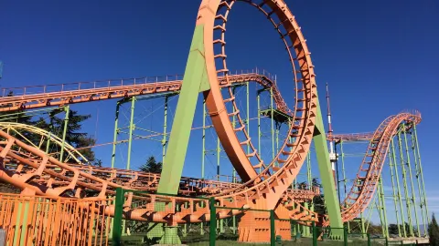 Mtatsminda Amusement Park attraction in Georgia