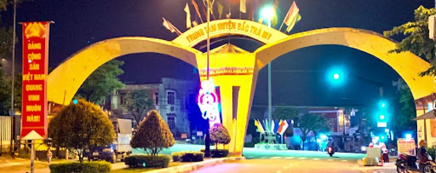 Cổng chào huyện Bắc Trà My