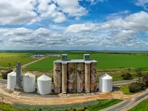 GrainCorp Brim Silo Art