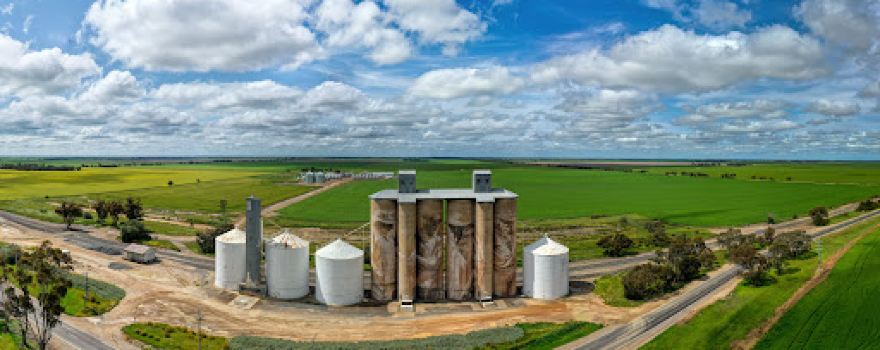 GrainCorp Brim Silo Art