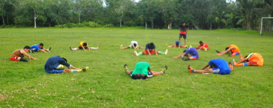 Lapangan Sepakbola Pantai Utara Desa Pancur