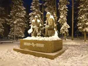 Pamyatnik Alekseyu Kosyginu I Urkho Kekkonenu