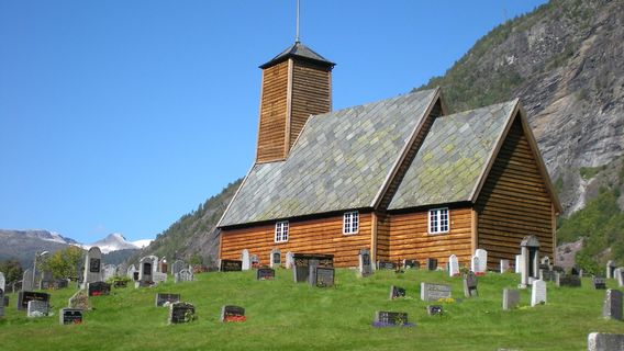 Old Gaupne Church