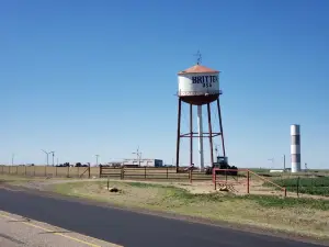 Britten Leaning Water Tower
