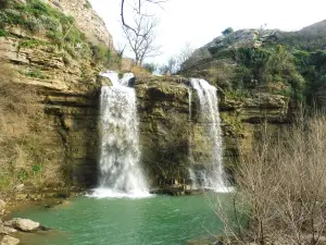 Due Rocche waterfall