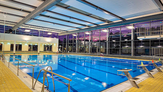 Indoor pool at the Sportpark