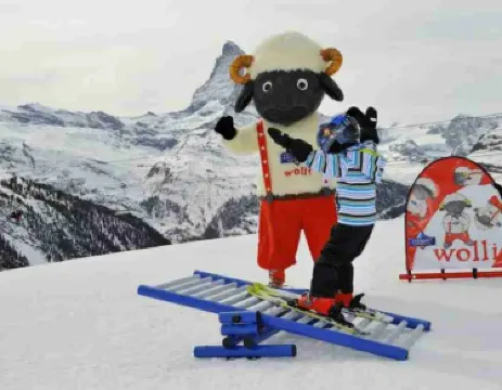 Wolli park for beginners Sunnegga