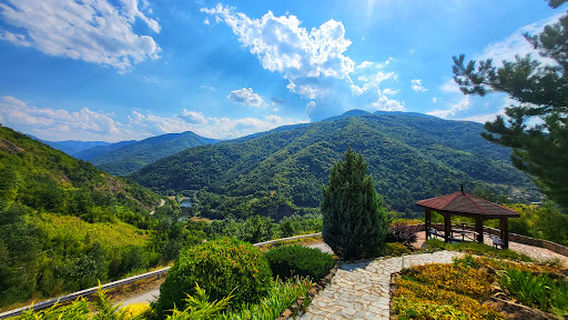 Grandpa Yotso Overlooks Vratsa Balkan