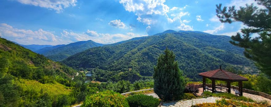 Grandpa Yotso Overlooks Vratsa Balkan