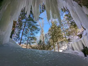 Eben Ice Caves Trailhead