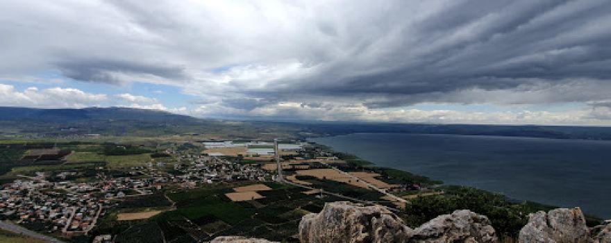 Arbel Ancient synagogue Marker