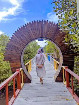 Taman Wisata Mangrove Klawalu Sorong