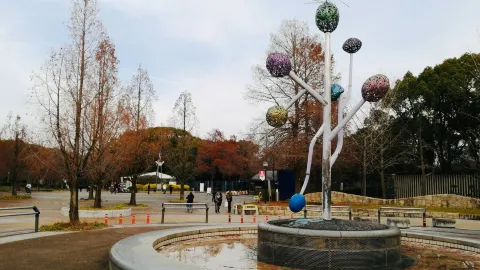 Nagai Park attraction in Osaka