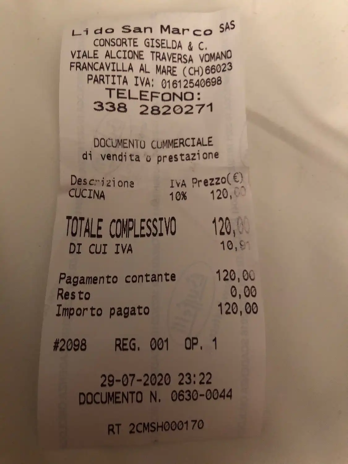 Hotel in zona Lido San Marco
