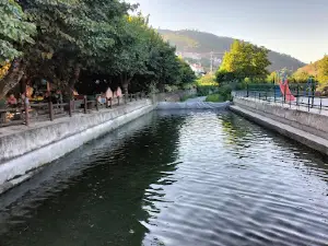 Praia fluvial de Pomares