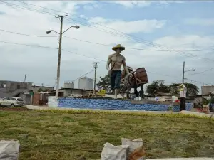 Monument "The AGUADOR"