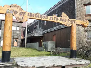 End Of Iditarod sled Dog Race