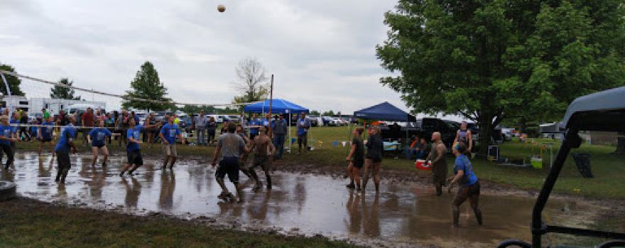 Mud Volley Ball Pit