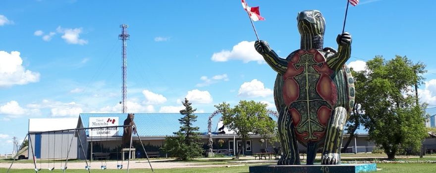 Tommy Turtle Statue