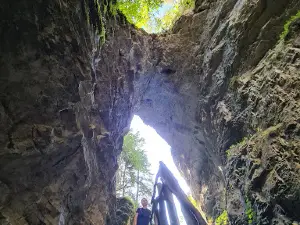 The Devil's Bridge Rock Formation