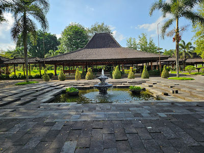 Entrance of Borobudur Temple Park