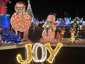 Lights on Pennington Road