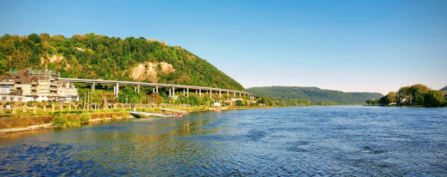 Rheinanlagen in Andernach
