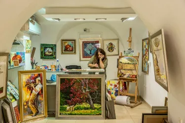 Sheva Chaya Glassblowing Gallery - שבע חיה ניפוח זכוכית צפת