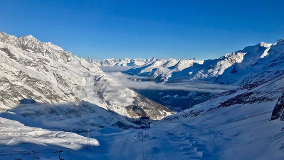 Swiss ski school Saas Fee