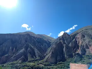 Vista Panoramica Camino a Iruya, limite Jujuy Salta