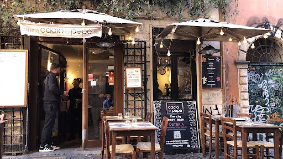 Cacio e Pepe in Trastevere