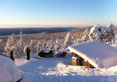 Arctic Circle Snowmobile park