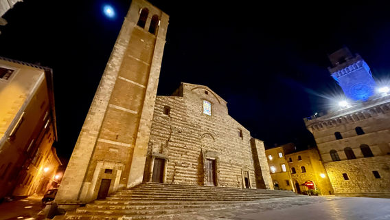 Piazza Grande a Montepulciano